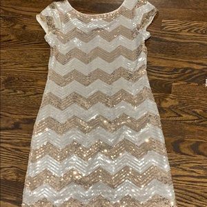 White House black market sequin dress